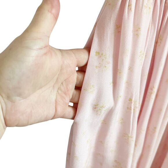 Maison Amory Bonnie Bow Back Dress Small Pink NWT - Picture 5 of 7